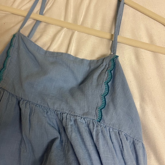 urban outfitters blue trim dress - Picture 3 of 5